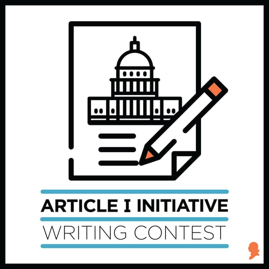 Announcing the Fourth Annual Article I Initiative Writing Contest